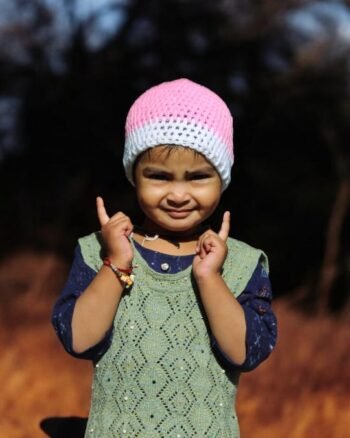 Traditional Woolen Beanie for Kids - Warm & Cozy