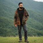 Brown & Maroon Pahadi Patchwork Hoodie – Handmade Nepali Fleece Lined Boho Jacket by Himalayankraft 1