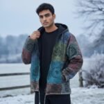 Pahadi Nepali Jacket – Multicolour Handmade Unisex Cotton Hoodie by Himalayankraft 6