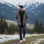 Pahadi Om Patchwork Hoodie – Handmade Boho Nepali Cotton Zipper Jacket by HimalayanKraft 3