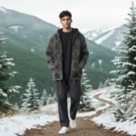 Pahadi Om Patchwork Hoodie – Handmade Boho Nepali Cotton Zipper Jacket by HimalayanKraft 3