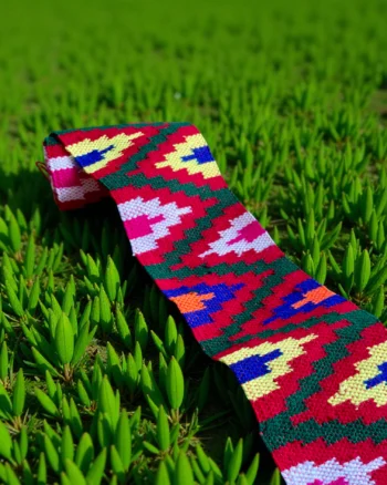 Broad Kullu Handloom Border Patti (Traditional Himachali Design) – Authentic Kullu Craft