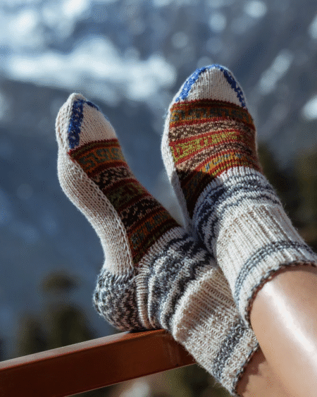 Lahauli Traditional Wool Socks for Winter