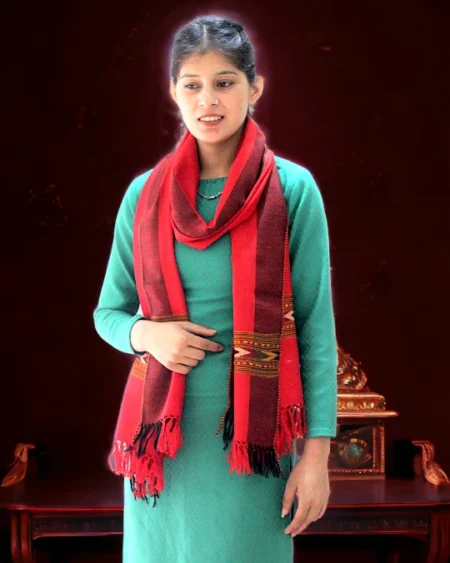 Premium Wool Blend Stole - Lightweight Scarf Stole for Girls