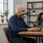 Hand-Knitted Woolen Beanie Cap (Ear Cover Winter Cap) by Himalayankraft Kullu Himachal 2