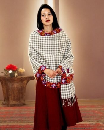 Authentic Himalayan Loom-Woven - Cozy Stole for Women