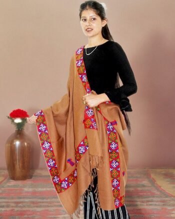 Kullu Weave Pure Woolen Stole