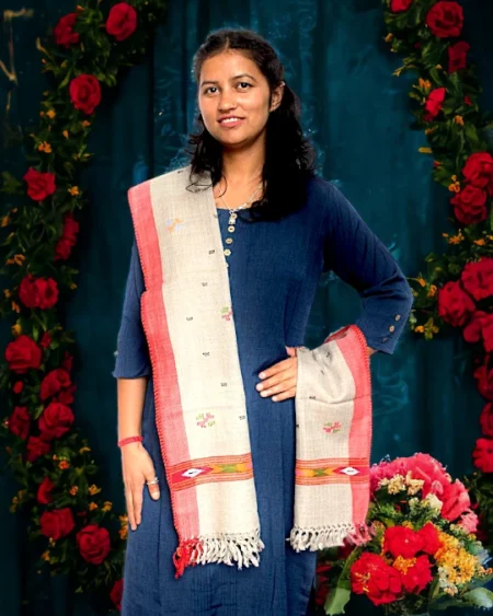 Cultural Chic: Kullu Handloom Pure Wool Scarf