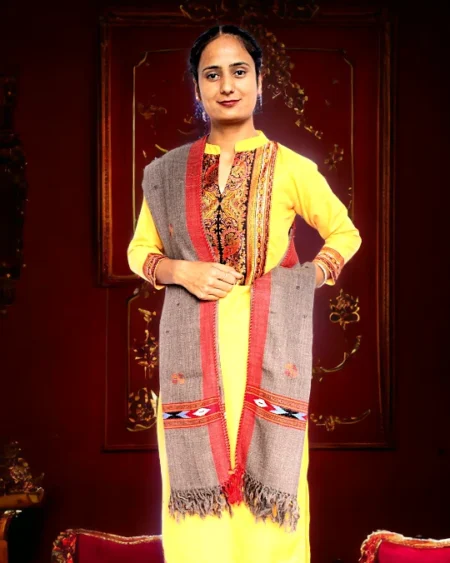 Wrap in Tradition: Kullu Handloom Woolen Scarf
