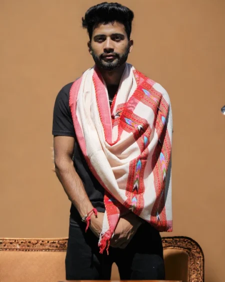 Men's Loom Woven Pure Wool Scarf – Authentic Himalayan Loom  Craft
