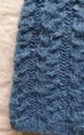 Angora Rabbit Wool Soft Fold Big Size Beanies Cap Hand Knitted By Himalayankraft Kullu Himachal Blue Long Beanies Cap 8