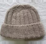 Angora Rabbit Wool Soft Fold Big Size Beanies Cap Hand Knitted By Himalayankraft Kullu Himachal Grey 6