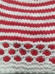 Angora Rabbit Wool Soft Fold Big Size Beanies Cap Hand Knitted By Himalayankraft Kullu Himachal Red White Long Beanies Cap 1.1