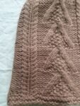 Merino Wool Soft Fold Big Size Beanies Cap Hand Knitted By Himalayankraft Kullu Himachal White Long Beanies Cap 1.1