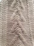 Merino Wool Soft Fold Big Size Beanies Cap Hand Knitted By Himalayankraft Kullu Himachal White Long Beanies Cap 1.1